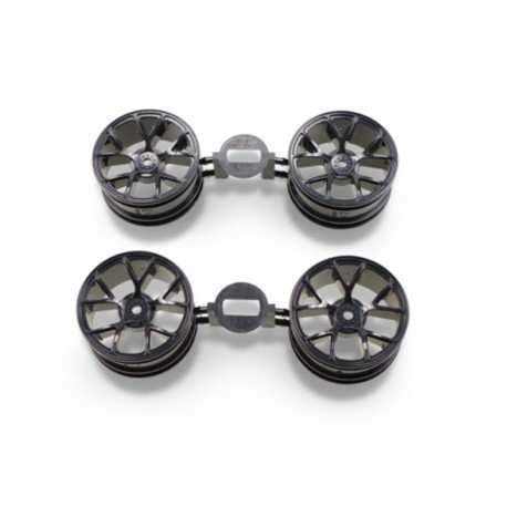Tamiya 1:10 5-Y-Spoke Wheel Bag 26mm blk. 58751