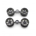 Tamiya 1:10 5-Y-Spoke Wheel Bag 26mm blk. 58751