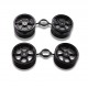 Tamiya Egress Wheel Bag Black (2+2) 12mm