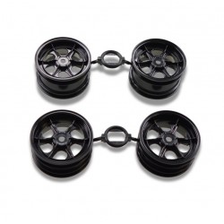Tamiya Egress Wheel Bag Black (2+2) 12mm