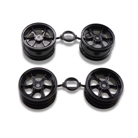 Tamiya Egress Wheel Bag Black (2+2) 12mm