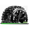 Louise Rc ST-PIONEER - 1-10 Stadium Truck Tire Set - Mounted - Soft -