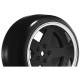Louise RC - 1-10 Drift Tire Set - Mounted - 5-Spoke Wheels Matte Black - Removable 2 4 6 8mm Offset - Hex 12mm