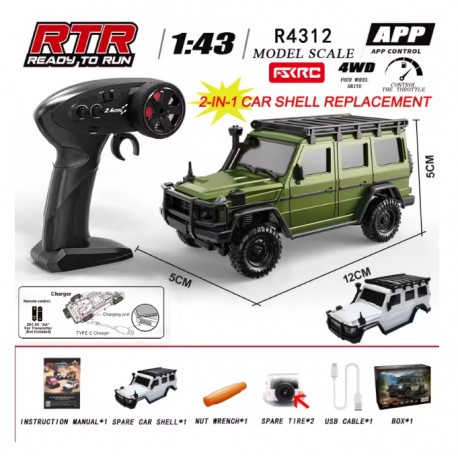 HB Toys R43 Off Road Climbing Vehicle 4wd 2.4g 