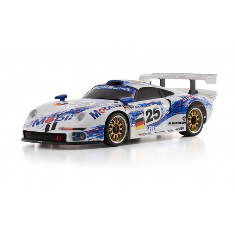 Kyosho Autoscale Mini-Z Porsche 911 GT1 1996 Mobil1 No25 (W-RM)