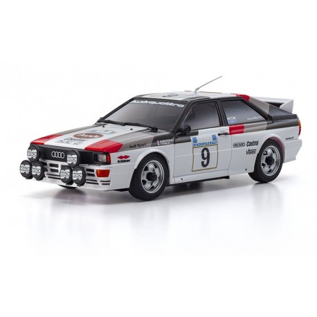 Kyosho Autoscale Mini-Z Audi Quattro G4 Acropolis 1982 No9 (MA020N-L)