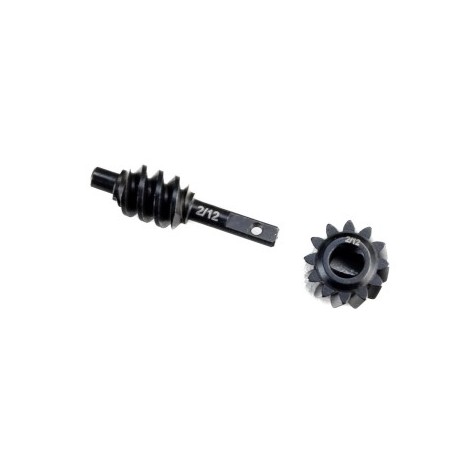 Axial Steel Ring-Pinion Worm Gear 2-12T Axle: SCX30