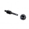 Axial Steel Ring-Pinion Worm Gear 2-12T Axle: SCX30
