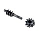 Axial Steel Ring-Pinion Worm Gear 2-10T Axle: SCX30
