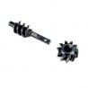 Axial Steel Ring-Pinion Worm Gear 2-10T Axle: SCX30