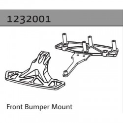 Absima Front Bumper Mount