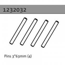 Absima Pins 3*63mm (4)