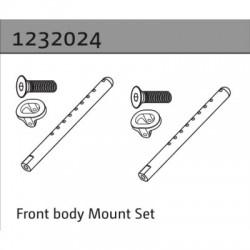 Absima Front Body Mount Set