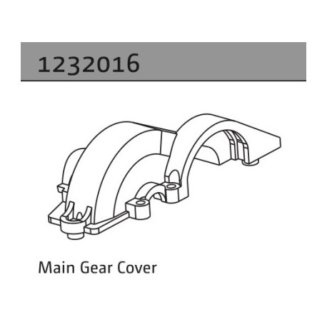 Absima Main Gear Cover