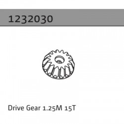 Absima Drive Gear 1.25M 15T