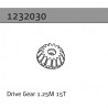 Absima Drive Gear 1.25M 15T