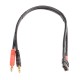 RUDDOG Power Supply Connector Wire 30cm (XT60 to 4mm Bullet Plug)