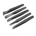 SET EXTRA FINE TWEEZERS (5pcs)