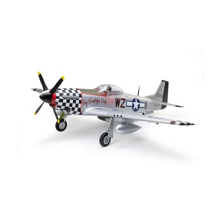 E-flite P-51D Mustang "Big Beautiful Doll" 1.5m BNF Basic with AS3X+ and SAFE Select