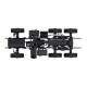 Rlaarlo 1-10 Scale RTR 6X6 Brushless RC Military Trucks HongYan HY6 - Brushless