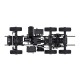 Rlaarlo 1-10 Scale RTR 6X6 Brushless RC Military Trucks HongYan HY6 - Brushless