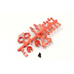 Shock Plastic Parts Set Kyosho Optima - Red