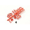 Shock Plastic Parts Set Kyosho Optima - Red