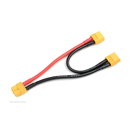 Adaptador en Y Serie Conector XT60 Cable 12 AWG
