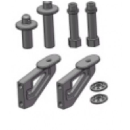 HNR "F/R body Post & Battery post & Spoiler Press Cover & Spoiler Bracket"