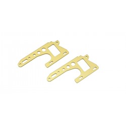 Front side plate set Kyosho Turbo Optima (2) Gold