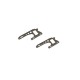 Front side plate set Kyosho Optima Pro (2) Gun Metal