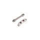 Front suspension plate set Kyosho Optima Pro (2) Gun Metal