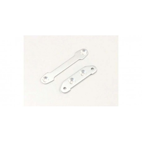 Kyosho Optima Front Suspension Plate Set (2) Silver