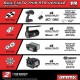 ARRMA 1/8 QUAKE 4S DSC 4X4 RTR Brushless Monster Truck Black/Red