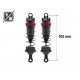 Hobbytech 1/8 Scale 105mm Big Bore 16mm Shocks + 3-Spring Kit (Hard/Medium/Soft)