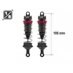 Hobbytech 1/8 Scale 105mm Big Bore 16mm Shocks + 3-Spring Kit (Hard/Medium/Soft)