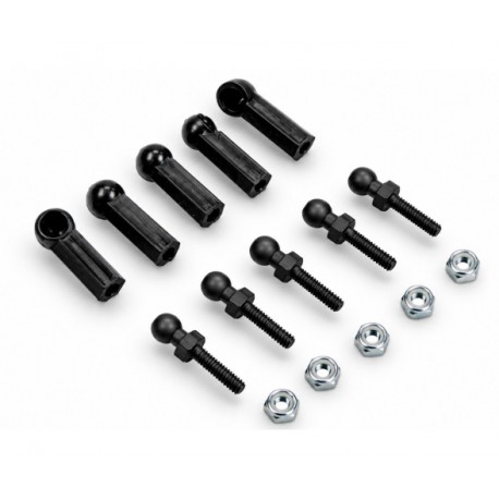 Carson M2 Ball head/Adjuster set (5) Steel