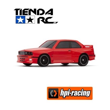 HPI Racing nano-TTR 1989 BMW M3 E30 Ravaglia - Red