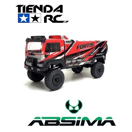 Absima 1:18 Brushless Rally Truck DKR-4 Fortis RTR - red