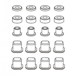 MJX Control arm bracket inserts
