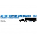 Carson 1:14 RC 2Axle Dry Van Semi-Trailer