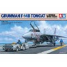 Tamiya 1:48 F-14B Tomcat w/ Towing Tractor (4)