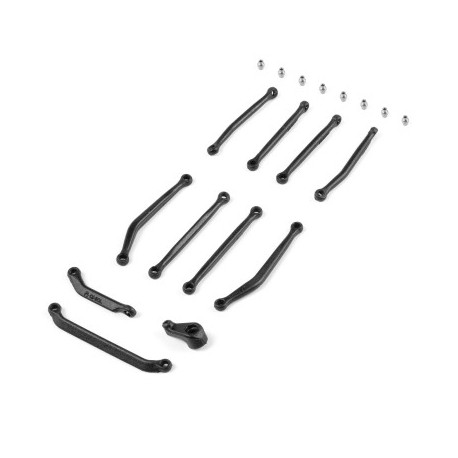 Axial 99mm Short Wheelbase Link Set Servo Horn: SCX30 CJ-7