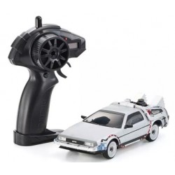 Kyosho First Mini-Z 1:28 De Lorean Back to the Future Time Machine