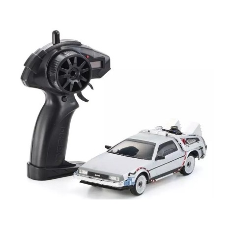Kyosho First Mini-Z 1:28 De Lorean Back to the Future Time Machine
