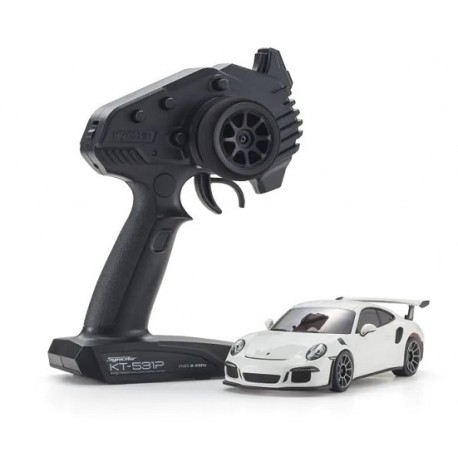 Kyosho Mini-Z MR04 RWD Porsche 911 GT3 RS Blanca (N-RM/KT531P)