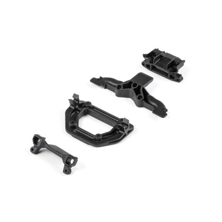 Axial Mounts and Cross Members: SCX30 CJ-7