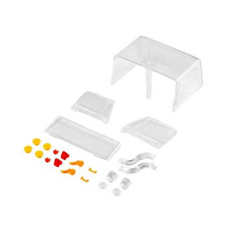 Axial Windows & Lens Kit: SCX30 CJ-7