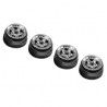 Pro-Line Racing 1-30 American Racing AR23 Front-Rear Wheels Chrome (4): SCX30