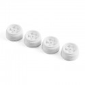 Pro-Line Racing 1-30 American Racing AR23 Front-Rear Wheels White (4): SCX30